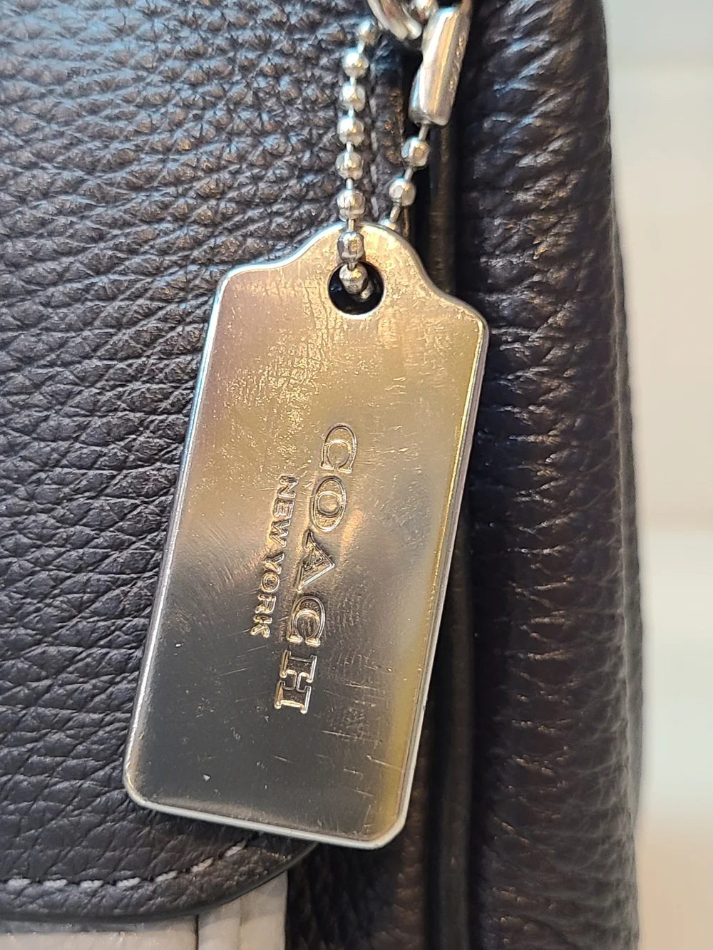 Coach Klare Crossbody 25 In Color block Silver/Midnight Multi CC351 EUC